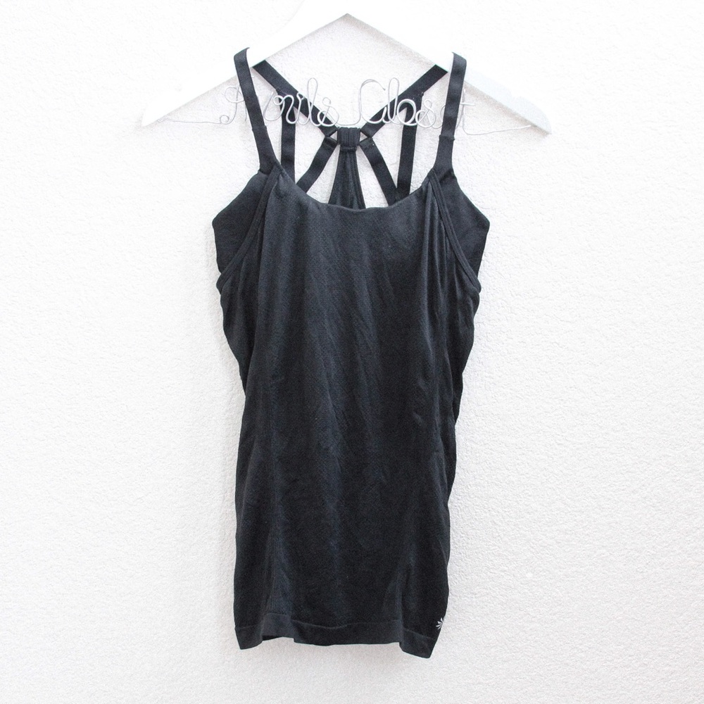 Athleta Black Energy Crush Tank Workout Top